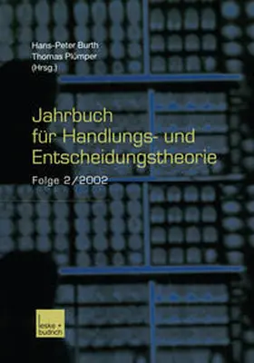 Burth / Plümper |  Jahrbuch für Handlungs- und Entscheidungstheorie | eBook | Sack Fachmedien