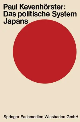 Kevenhörster |  Das politische System Japans | Buch |  Sack Fachmedien