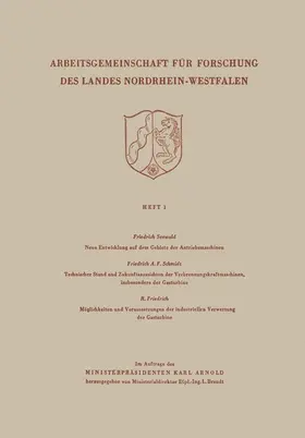 Seewald |  Arbeitsgemeinschaft für Forschung des Landes Nordrhein-Wesfalen | Buch |  Sack Fachmedien