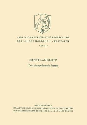 Langlotz |  Der triumphierende Perseus | Buch |  Sack Fachmedien