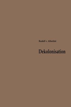 Albertini |  Dekolonisation | Buch |  Sack Fachmedien
