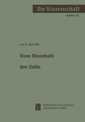 Butler |  Vom Haushalt der Zelle | Buch |  Sack Fachmedien