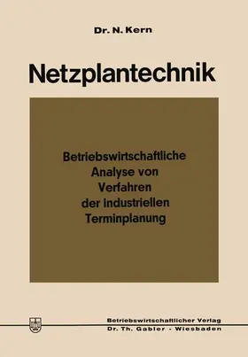 Kern |  Netzplantechnik | Buch |  Sack Fachmedien