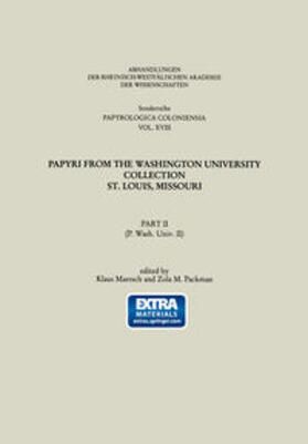 Maresch / Packman |  Papyri from the Washington University Collection St. Louis, Missouri | eBook | Sack Fachmedien