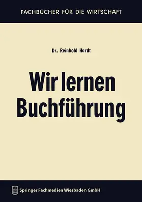 Hardt |  Wir lernen Buchführung | Buch |  Sack Fachmedien