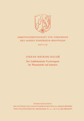 Naudé |  Der Südafrikanische Forschungsrat für Wissenschaft und Industrie | eBook | Sack Fachmedien