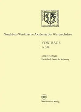 Isensee |  Das Volk als Grund der Verfassung | eBook | Sack Fachmedien