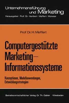 Meffert |  Computergestützte Marketing-Informationssysteme | eBook | Sack Fachmedien