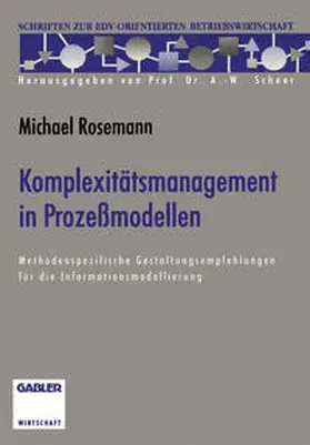 Rosemann |  Komplexitätsmanagement in Prozeßmodellen | eBook | Sack Fachmedien