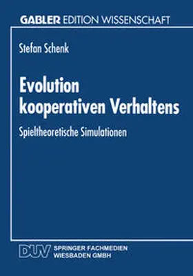  Evolution kooperativen Verhaltens | eBook | Sack Fachmedien