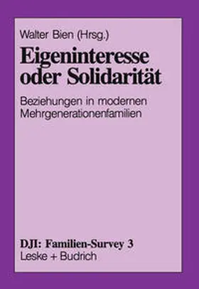 Bien |  Eigeninteresse oder Solidarität | eBook | Sack Fachmedien