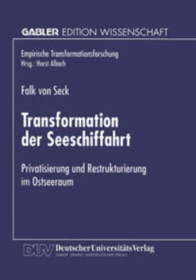  Transformation der Seeschiffahrt | eBook | Sack Fachmedien