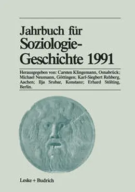 Klingemann / Neumann / Rehberg |  Jahrbuch für Soziologiegeschichte 1991 | eBook | Sack Fachmedien