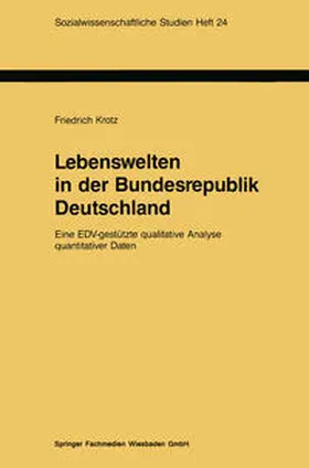 Krotz |  Lebenswelten in der Bundesrepublik Deutschland | eBook | Sack Fachmedien