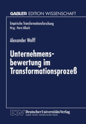  Unternehmensbewertung im Transformationsprozeß | eBook | Sack Fachmedien