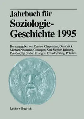 Klingemann / Neumann / Rehberg |  Jahrbuch für Soziologiegeschichte 1995 | eBook | Sack Fachmedien