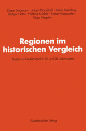 Brockstedt / Fremdling / Megerle |  Regionen im historischen Vergleich | eBook | Sack Fachmedien