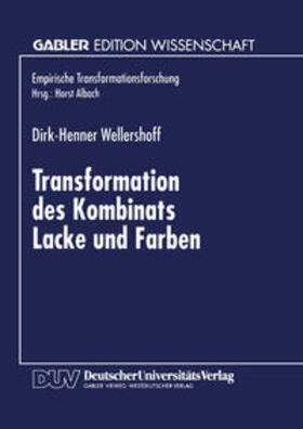  Transformation des Kombinats Lacke und Farben | eBook | Sack Fachmedien