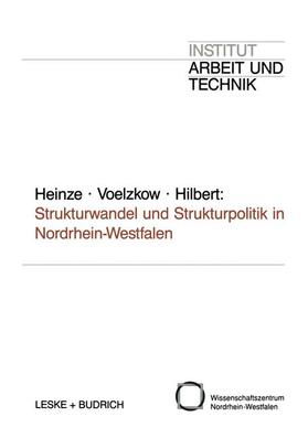 Heinze |  Strukturwandel und Strukturpolitik in Nordrhein-Westfalen | Buch |  Sack Fachmedien