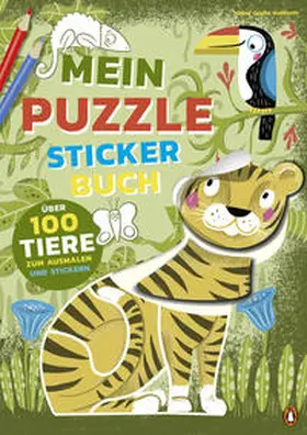 Große Holtforth |  Mein bunter Puzzle-Sticker-Spaß - Tiere | Buch |  Sack Fachmedien