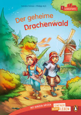 Grimm |  Penguin JUNIOR - Einfach selbst lesen: Der geheime Drachenwald - (Lesestufe 1) | Buch |  Sack Fachmedien