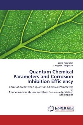 Rajendran / Thangakani |  Quantum Chemical Parameters and Corrosion Inhibition Efficiency | Buch |  Sack Fachmedien