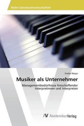Meyer |  Musiker als Unternehmer | Buch |  Sack Fachmedien