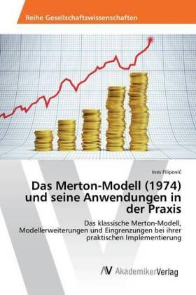 Filipovi¿ | Das Merton-Modell (1974) und seine Anwendungen in der Praxis | Buch | 978-3-330-50241-3 | sack.de