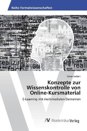 Seibert |  Konzepte zur Wissenskontrolle von Online-Kursmaterial | Buch |  Sack Fachmedien