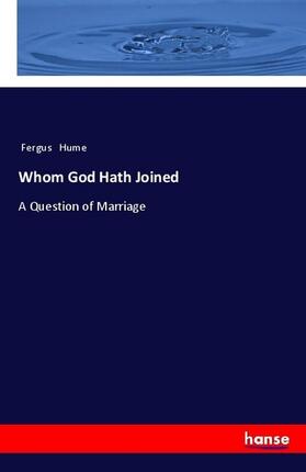 Hume |  Whom God Hath Joined | Buch |  Sack Fachmedien