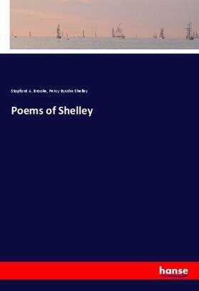 Brooke / Shelley |  Poems of Shelley | Buch |  Sack Fachmedien