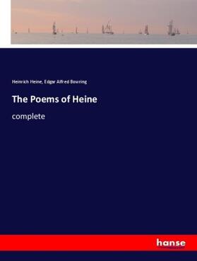 Heine / Bowring |  The Poems of Heine | Buch |  Sack Fachmedien