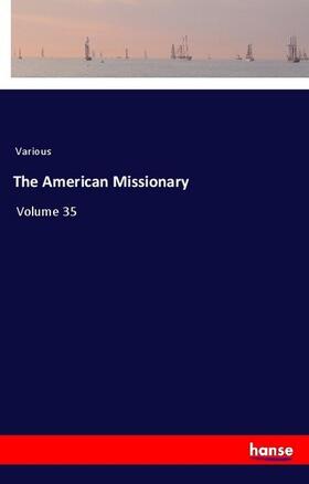 Various |  The American Missionary | Buch |  Sack Fachmedien