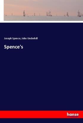 Spence / Underhill |  Spence's | Buch |  Sack Fachmedien