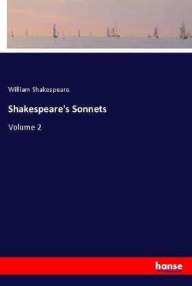 Shakespeare |  Shakespeare's Sonnets | Buch |  Sack Fachmedien