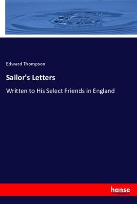 Thompson |  Sailor's Letters | Buch |  Sack Fachmedien