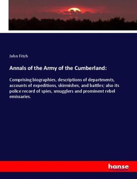 Fitch |  Annals of the Army of the Cumberland: | Buch |  Sack Fachmedien