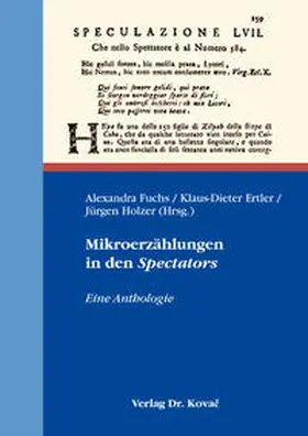 Fuchs / Ertler / Holzer |  Mikroerzählungen in den Spectators | Buch |  Sack Fachmedien