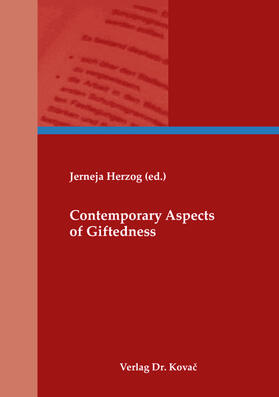 Herzog |  Contemporary Aspects of Giftedness | Buch |  Sack Fachmedien