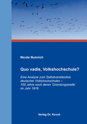Numrich |  Quo vadis, Volkshochschule? | Buch |  Sack Fachmedien