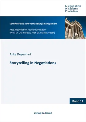 Degenhart |  Storytelling in Negotiations | Buch |  Sack Fachmedien