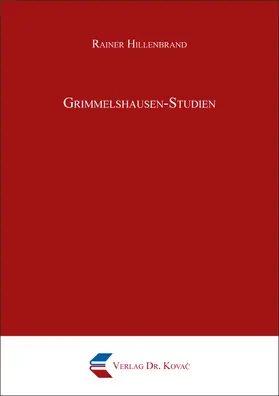 Hillenbrand |  Grimmelshausen-Studien | Buch |  Sack Fachmedien