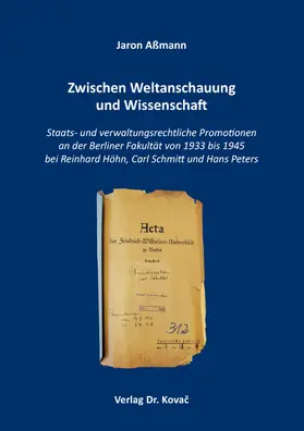 Aßmann |  Zwischen Weltanschauung und Wissenschaft | Buch |  Sack Fachmedien