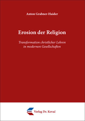 Grabner-Haider | Erosion der Religion | Buch | 978-3-339-11908-7 | sack.de