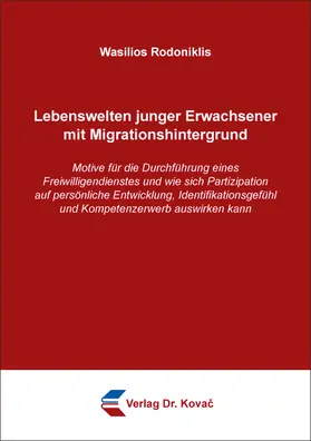 Rodoniklis |  Lebenswelten junger Erwachsener mit Migrationshintergrund | Buch |  Sack Fachmedien