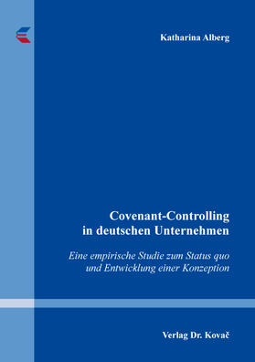 Alberg |  Covenant-Controlling in deutschen Unternehmen | Buch |  Sack Fachmedien
