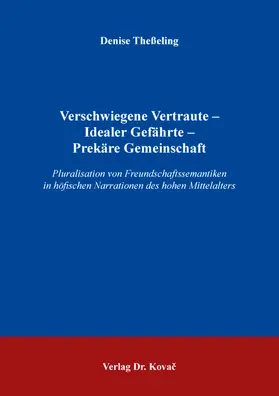 Theßeling |  Verschwiegene Vertraute – Idealer Gefährte – Prekäre Gemeinschaft | Buch |  Sack Fachmedien