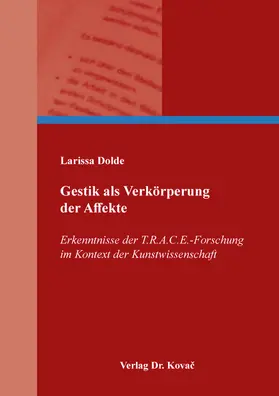 Dolde |  Gestik als Verkörperung der Affekte | Buch |  Sack Fachmedien