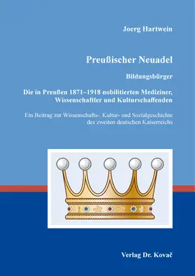 Hartwein |  Preußischer Neuadel | Buch |  Sack Fachmedien