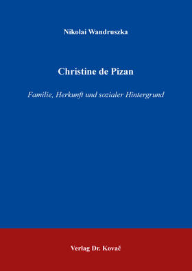 Wandruszka |  Christine de Pizan | Buch |  Sack Fachmedien
